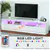 High Gloss LED TV Cabinet Stand for TVs up to 65', White