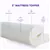 Memory Foam Mattress Topper with Cooling Comfort — Full/Double