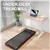 Walking Pad Treadmill, 2.5HP, Portable For Home/Office
