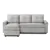 Urban Cali Venice Sectional Sofa with Reversible Chaise in Grey