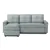 Urban Cali Venice Sectional Sofa with Reversible Chaise in Blue Grey