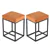 24 inch PU Faux Leather Bar Stool(A Pair)