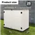 36 Cu. Ft. Horizontal Storage Shed Weather Resistance (White)
