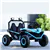 Blue Dune Buggy 12V Dual-Seater for Kids / 4WD With EVA Wheels & Remot