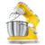 Sencor STM3626YL 6 Speed Stand Mixer with Pouring Shield, Yellow