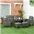 Premium 6-Piece Sectional Patio Furniture and Dining Set