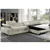 Urban Cali Hollywood Sectional Sofa with Right Chaise in Light Taupe