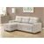 Urban Cali Venice Sectional Sofa with Reversible Chaise in Beige