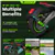 Gyrocopters Plaid Electric Scooter for adults l 20 AH Range upto 60kms