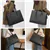 Women Tote Handbag fits 15.6 inches Laptop Leather Lightweight Handbag