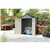 Suncast - Everett® 6' x 3' Storage Shed - Dove Gray
