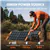 Jackery Explorer 1000 Power Station with Solar Saga 100W solar panels