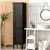 Freestanding Bathroom Storage Cabinet - Black