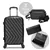 NICCI Ladies' Crossbody Bag + Clutch Wallet + 20' Carry-on Luggage