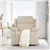 Fabric Recliner Chair, Manual Recliner with Padded Armrests