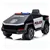KidsVIP 12V Kids & Toddlers Future Police Ride On Car- Black