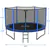Trampoline with Enclosure Net Ladder Outdoor Cover Padding for Child