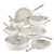 KitchenAid Hard Anodized Ceramic Cookware Set, 12-pieces