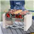 Compact Folding BBQ Grill: Dishwasher-safe Grids - Beige