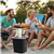 Cooler Bar Table with Lift Top Lid for Outdoor Use