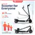 Gyrocopters Flash 5.0 Portable Electric Scooter with Seat , 30km/h