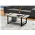 Coffee Table, Accent, Cocktail, Rectangular, Living Room, 48'L, Metal