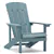TANFLY PATIO SET - TWO (2) Adirondack Chairs + ONE (1) Footrest + ONE