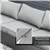 All Weather Rattan Outdoor Corner Sofa Furniture - Grey