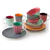 Colorful Ceramic Dinnerware Set of 16