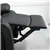 Black PU Leather Vibration Massage Recliner Chair, 360° Swivel, Rocker