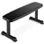Flat Weight Bench for Heavy Lifting - Black