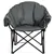 Padded Folding Camping Chair - Gray