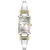 Bulova - Classic Diamond Two-Tone Stainless Steel Quartz Women's Watch