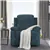 Fabric Recliner Chair, Manual Recliner with Padded Armrests