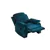 Fabric Recliner Chair, Manual Recliner with Padded Armrests