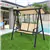 Patio Glider with Canopy - Beige