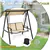 Patio Glider with Canopy - Beige