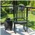 Patioflare FSC Acacia Wood Patio Rocking Chair, Grey