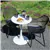 Patioflare Balcony Collection GRS Recycled Plastic Kana Bistro Set