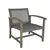 Patioflare Galena FSC Acacia Wood and Wicker Oversized Bistro Set