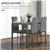 Elegant Space-Saving Ergonomic Dining Set + Free Serving Cart