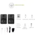 Kanto YU2MB PC Gaming Desktop Speakers  Matte Black