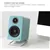 Kanto YU2MB PC Gaming Desktop Speakers (Gloss Teal)