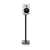 KANTO 32'' Speaker Stands w/Security – Black (SP32PL)