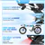 Gyrocopters iCaddy Foldable Electric Bike, UL 2849 approved