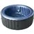 MSpa BERGEN 4-Person Comfort Series Bubble Spa (Round) - Dark Grey