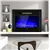 28.5 Inch Electric Fireplace Inserts with Remote Control