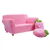 Pink Children Strawberry Sofa