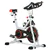 Adjustable Upright Stationary Exercise Bike for Home w/ Bottle Holder