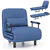 3-in-1 Sleeper Chair, Convertible Sofa Bed